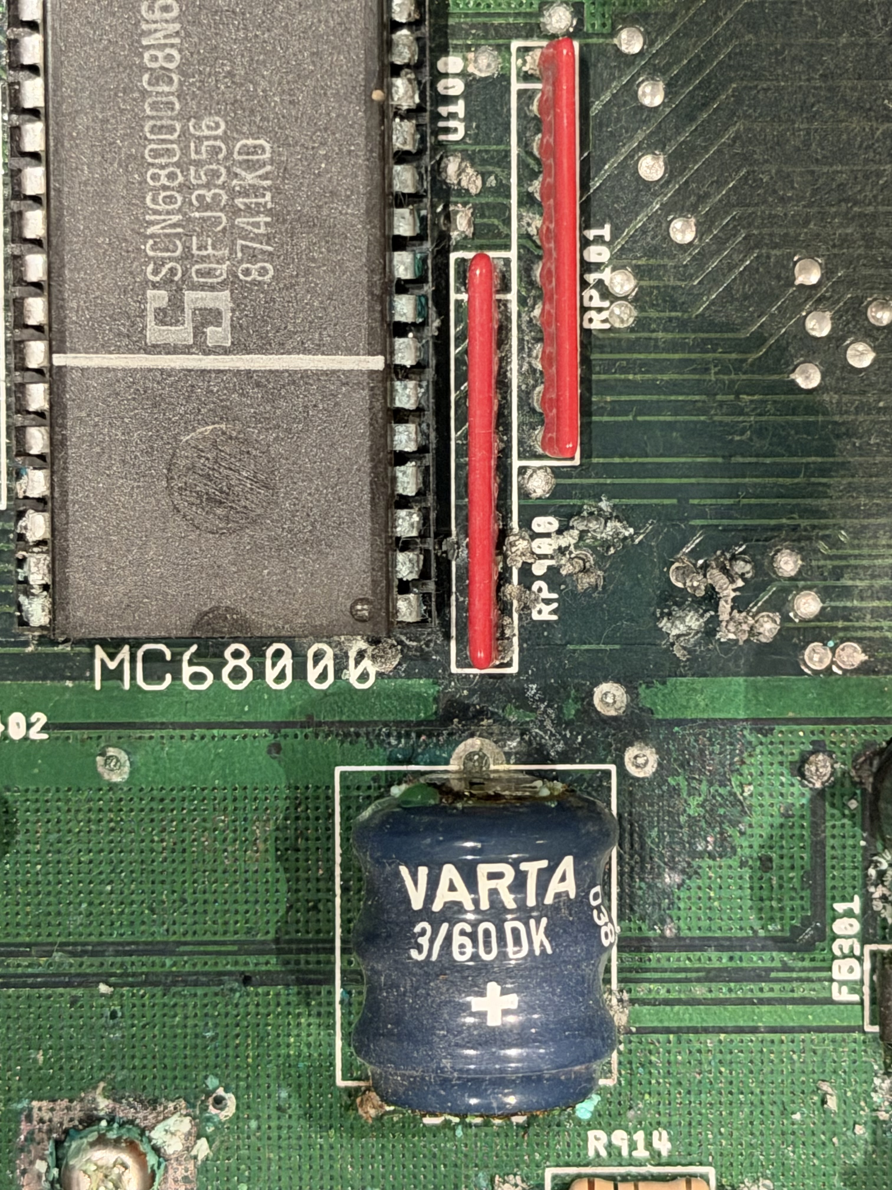 img1: Bestandsaufnahme Akku von oben