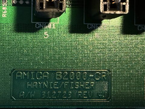 PCB-Beschriftung eines B2000-CR Rev. 4.1 Boards