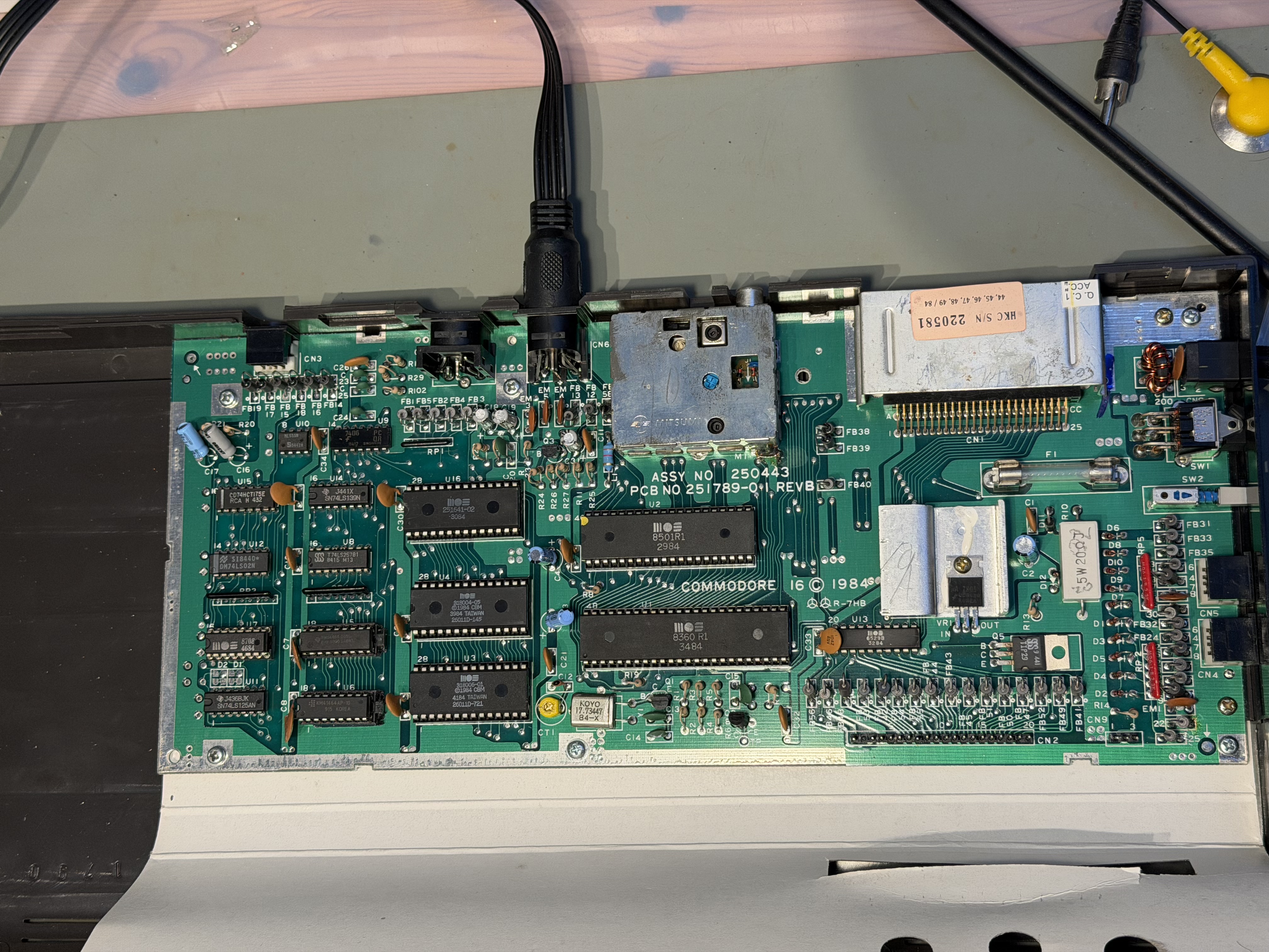 img5: Board mit neuem RAM