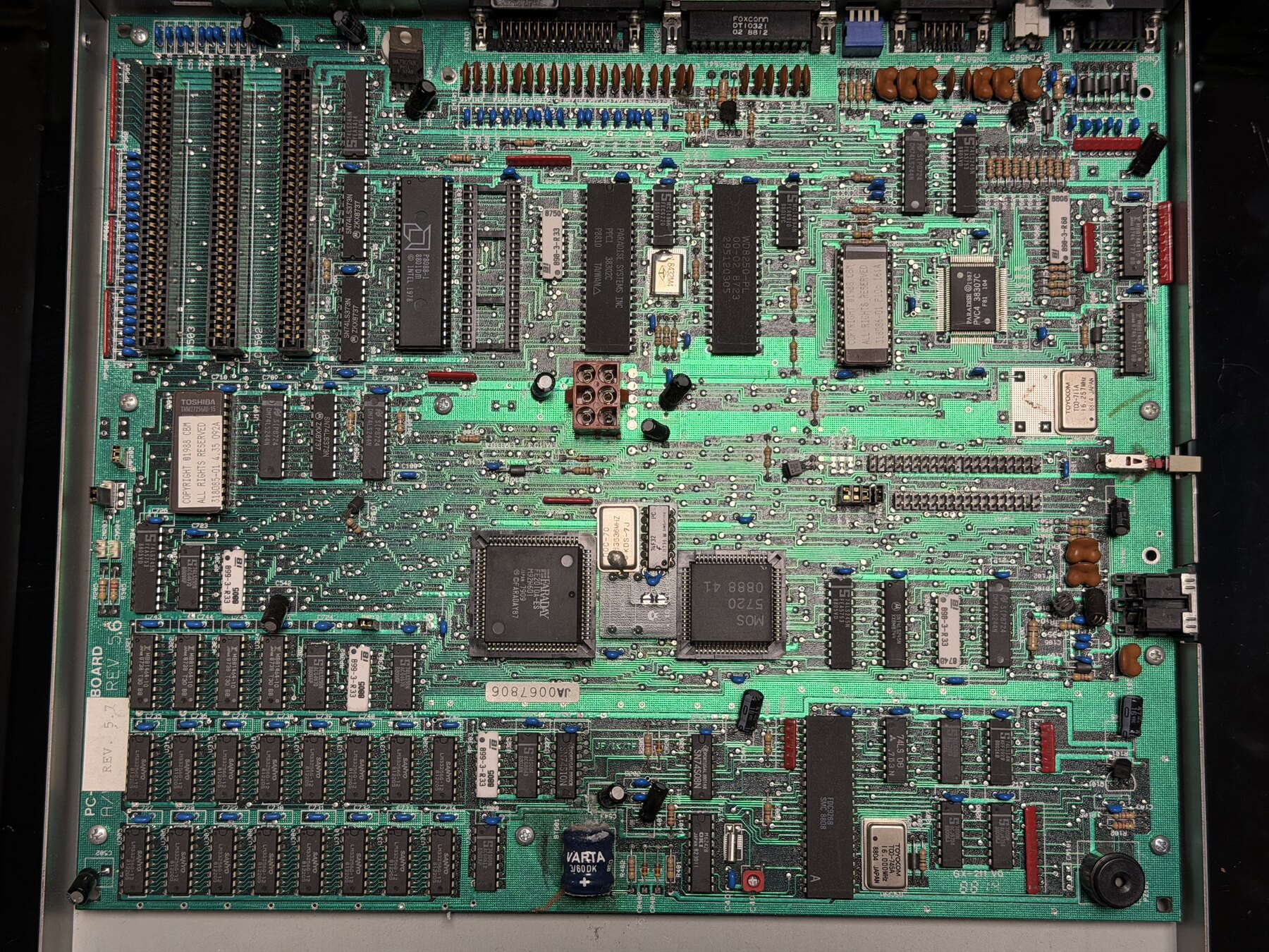 img3: PC20-III Board vor der Akku-Reparatur